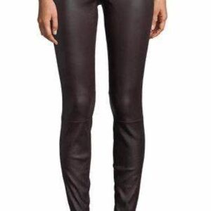 100% Genuine leather leggings by Vince